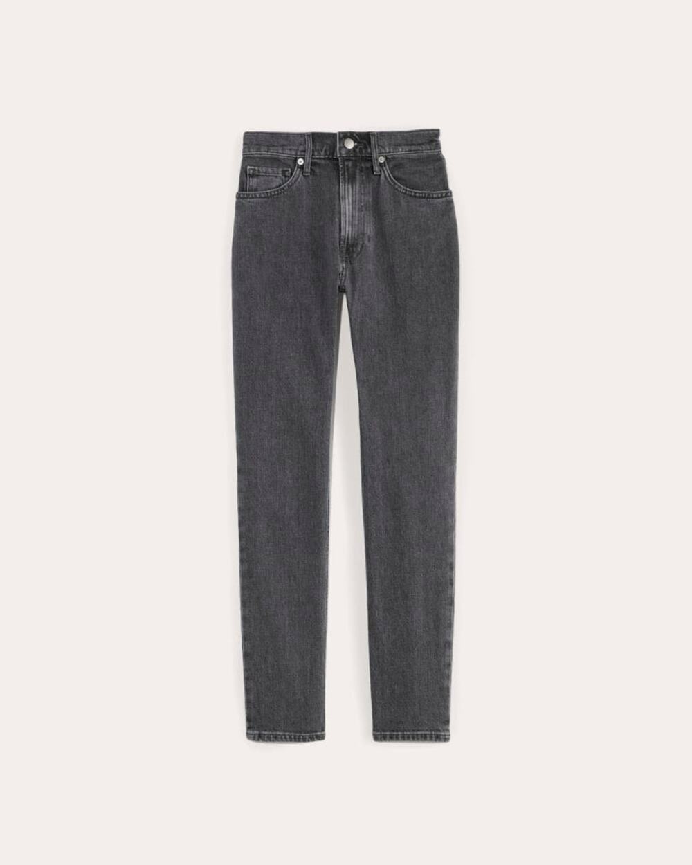 Everlane The Original Cheeky Jean 30 Reg Washed Charcoal Stretch Organic Cotton